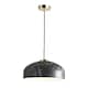 image 1 of BHS Java Spun Metal Marble Effect Ceiling Pendant, Grey