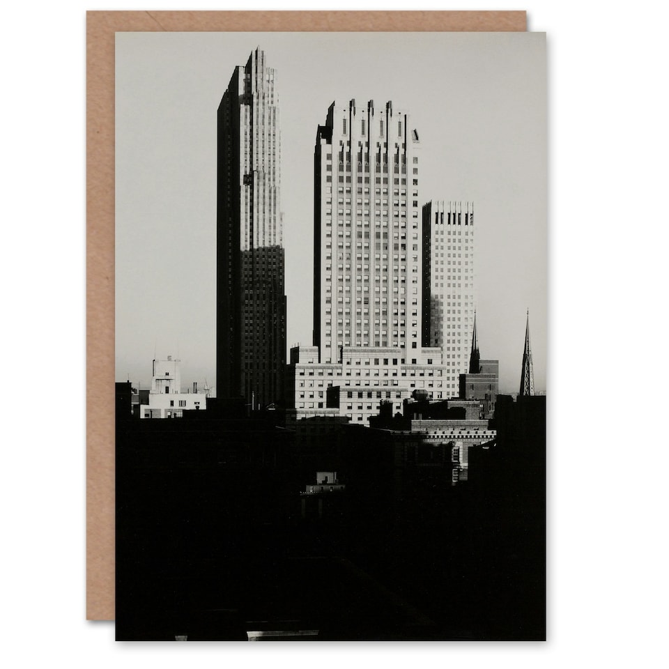 image 1 of Alfred Stieglitz Art Card New York View From The Shelton