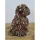 image 6 of Highland Cow Twig Sitting Ornament 18cm Brown
