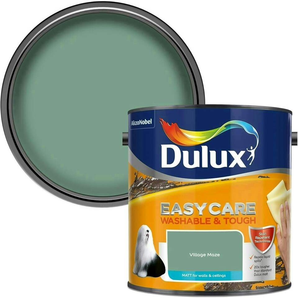 image 1 of Dulux Easycare Washable & Tough Matt 2.5L Village Maze