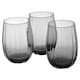 image 7 of Linka Coloured Glasses Sets Glassware Cup Tall Short Cocktail Tumblers | Multi | Dark Grey 380ml + 500ml