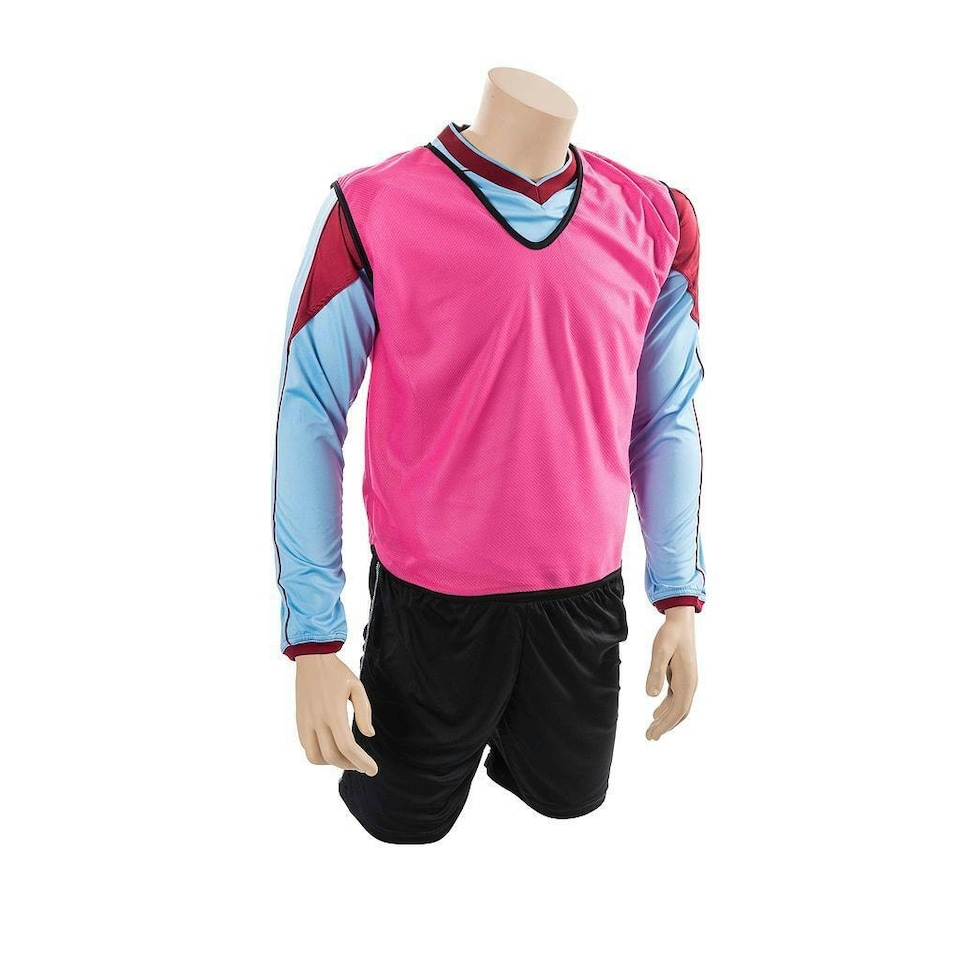 image 1 of Precision Unisex Adult Mesh Training Bib - Pink - One Size