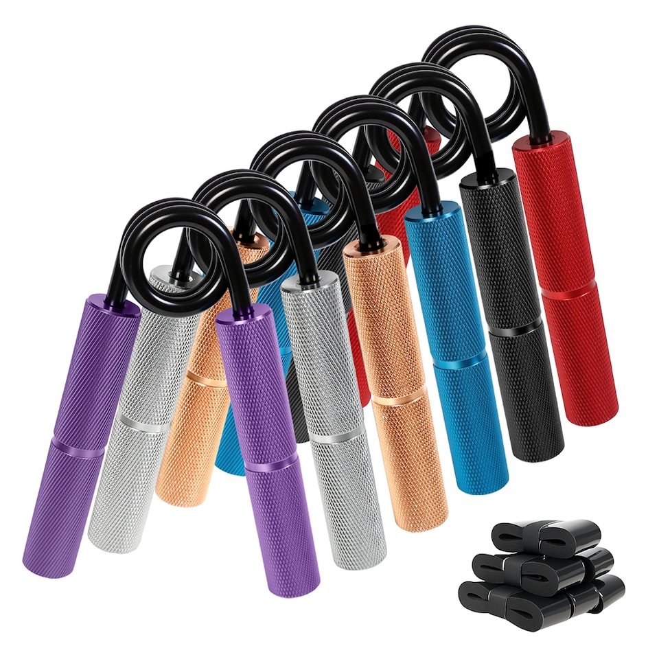 image 1 of Centra Hand Grip Strengthener Metal Non-Slip Gym Trainer Set