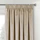 image 3 of Luxury Enhanced Living Cream Velvet, Supersoft, 100% Blackout, Thermal Curtains with Tape Top (PAIR) - 66 x 72 inch (168x183cm)