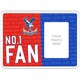 image 1 of Crystal Palace FC No1 Fan Photo Frame Sign - Red/Blue - One Size