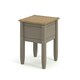 image 1 of Core Products Corona Grey, Lamp Table H55cm x W53.8cm x D53.8cm Grey