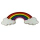 image 8 of Hand-Painted Rainbow Wall Art & Trinket - Symbol of Hope, Acceptance & Equality - Perfect Gift for Pride, Holi, & Diwali