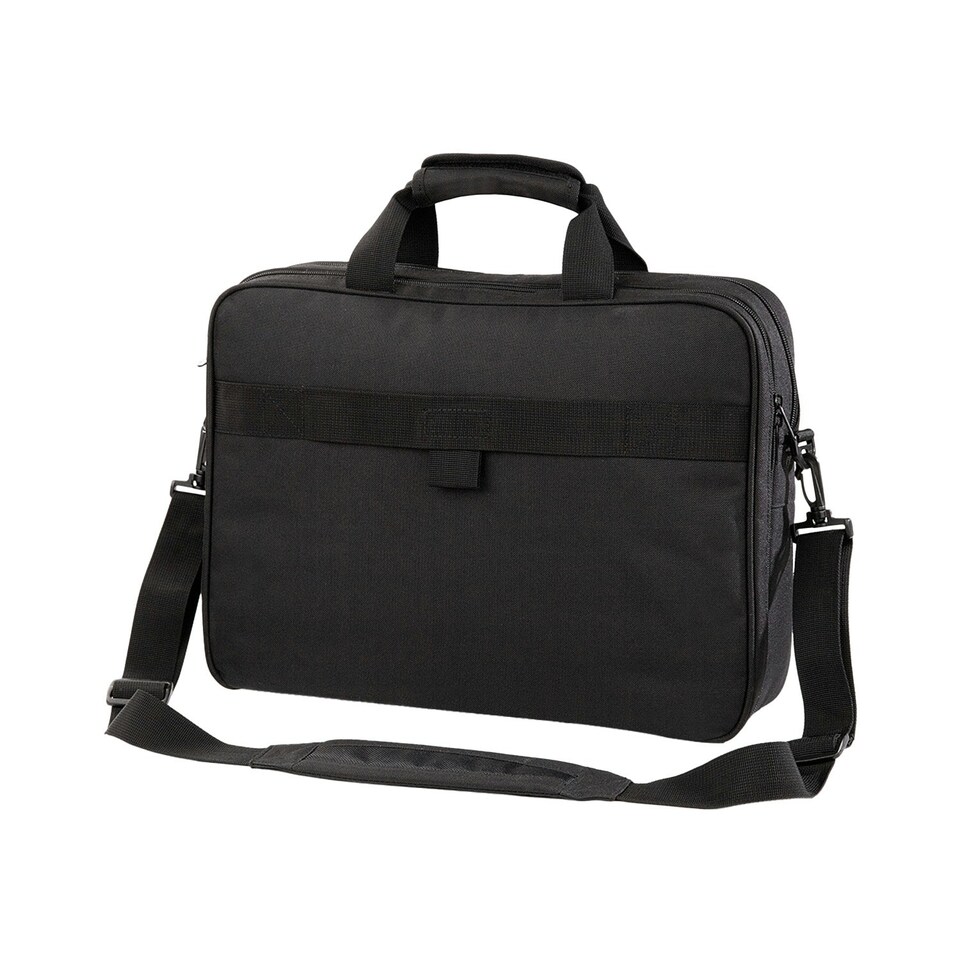 image 1 of Quadra Executive Digital Messenger Bag - Black - One Size Black
