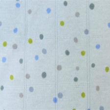 Blue Quilted Textured Stretch Knit Fabric for Dressmaking, 160cm / 62" Wide - per metre