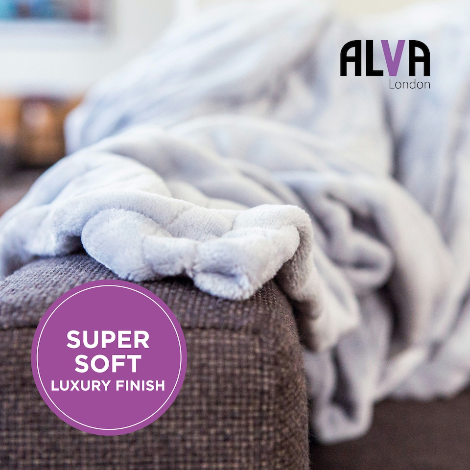 image 1 of Electric Over Blanket 160x120cm Black