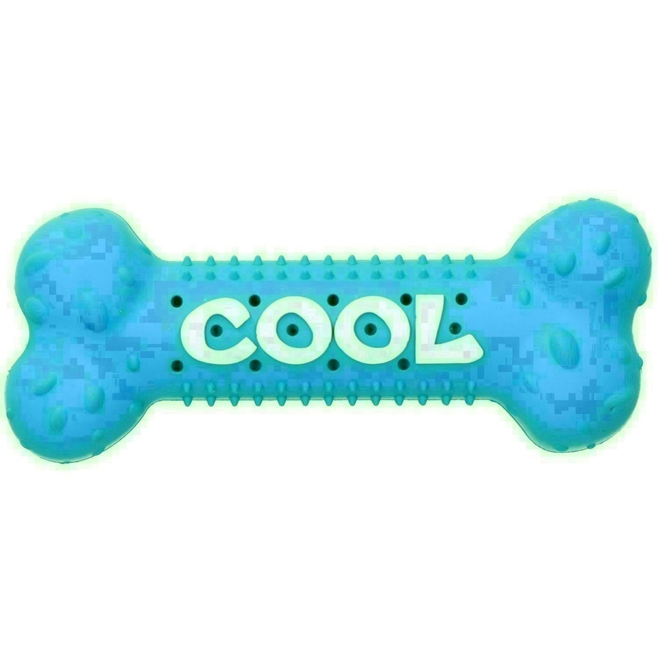 Chillout Cool Bone Dog Toy Heat Relief Puppy Teething Play Time 3X13CM