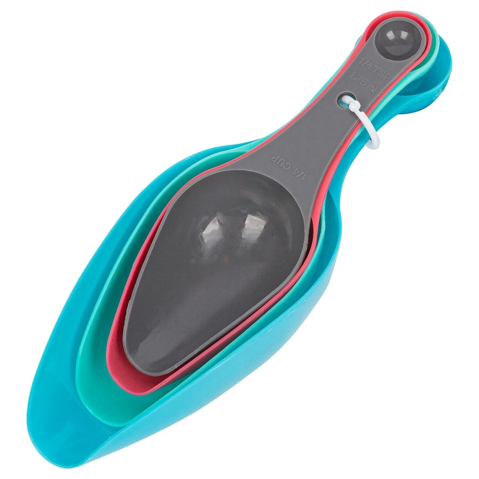 image 1 of Ashley 4pc Polypropylene Ice Scoop Set - Multi