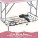 image 6 of Yaheetech 91 cm wide Pet Grooming Table with Loop Noose Pink