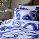 image 2 of Paoletti Azzurro Double Duvet Cover Set | Multi | Double