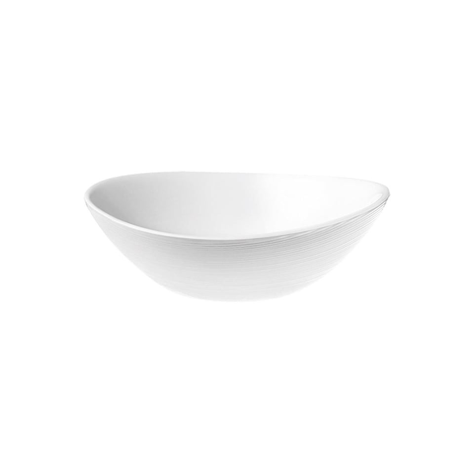 image 1 of Bormioli Rocco Prometo Glass Serving Bowls - 15cm - White - Pack of 6 | White | White