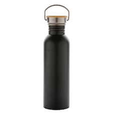 XD Collection Modern Stainless Steel 710ml Bottle - Black - One Size Black | One Size