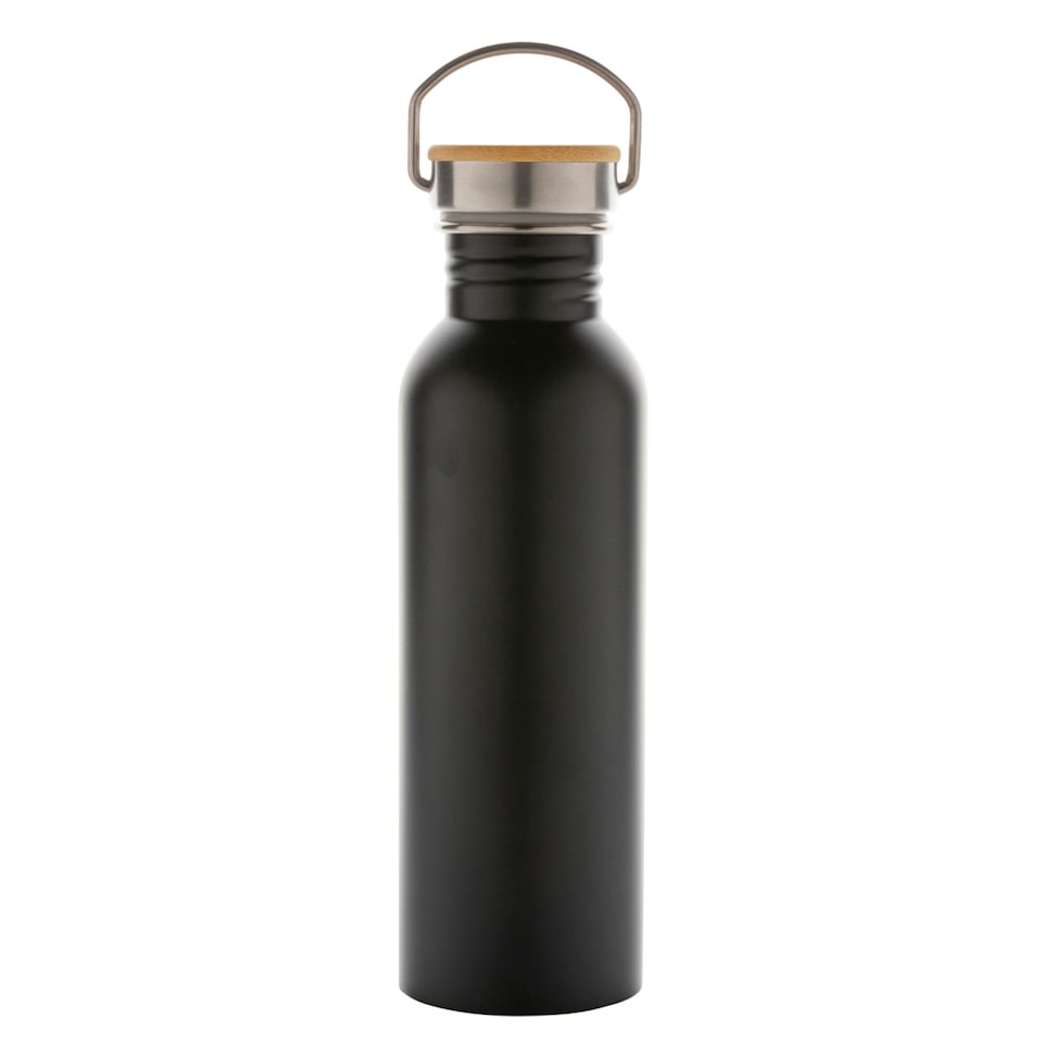 image 1 of XD Collection Modern Stainless Steel 710ml Bottle - Black - One Size Black | One Size