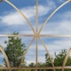 image 3 of Charles Bentley Madrid Arch Garden Mirror Weather Resistant