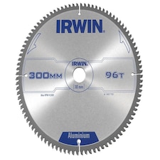 IRWIN Professional Aluminium Circular Saw Blade 300 X 30Mm X 96T Tcg