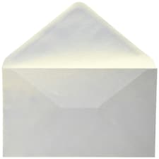 PEARLISED C6 ENVELOPE SNOW WHITE PK5 - West - CE1477P5 N/A | C6