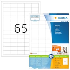 HERMA LABELWHITE 38.1 X 21.2 S/PRINT200$ N/A
