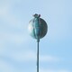 image 2 of Recycled Iron Poppy Seed Head Garden Stake Decoration