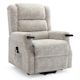 image 3 of Ashfield Electric Fabric Single Motor Rise Recliner Mobility Chair (Cream)