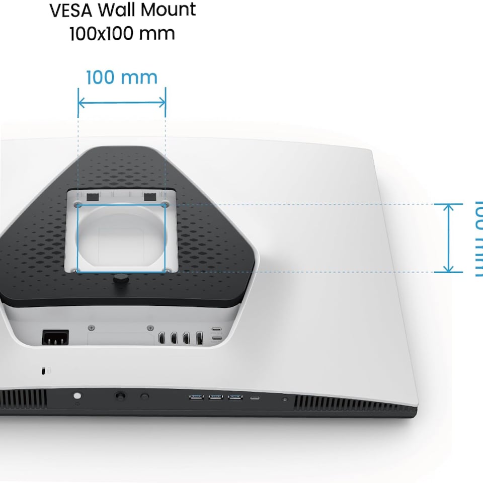 image 1 of BenQ MOBIUZ EX271U 27-Inch IPS 4K 165Hz 1ms Freesync Premium USB-C Height adjustable