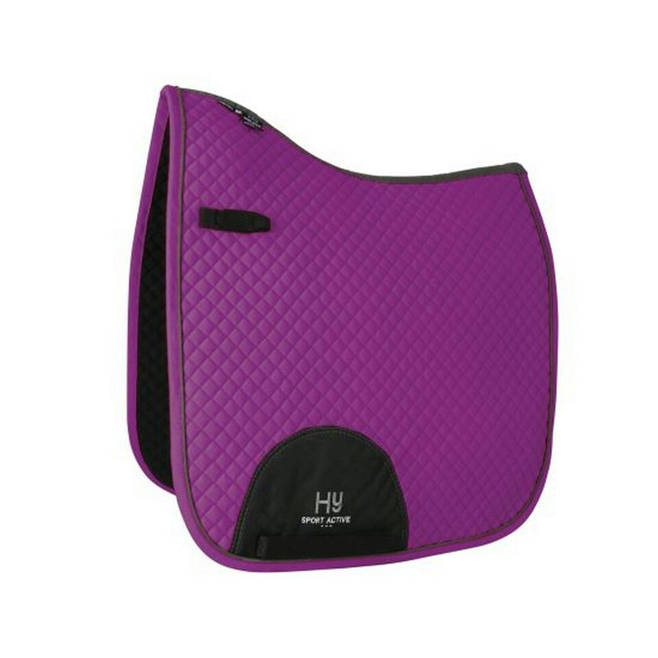 Hy Sport Active Dressage Horse Saddlepad - Amethyst Purple - Full