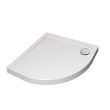 Balterley Quadrant Stone Resin Premium Shower Tray with Corner Waste Position - Balterley