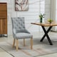 image 2 of Ravenna Fabric Dining Chairs - Set of 2