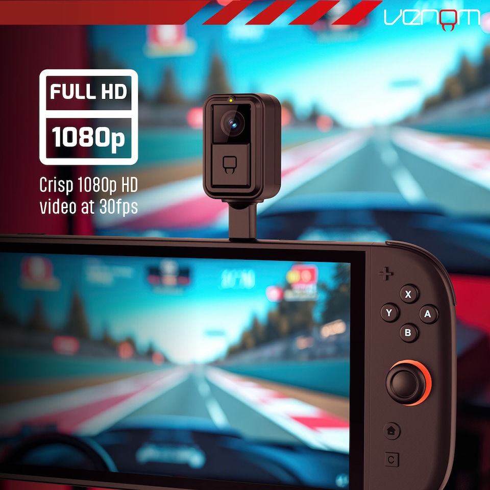 image 1 of Venom 1080p HD Game Camera for Nintendo Switch 2