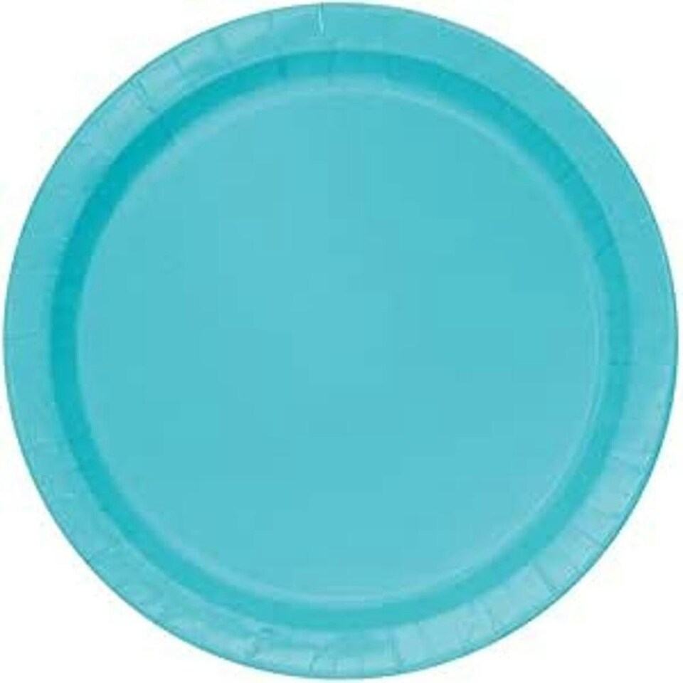 20 TRRFC TEAL 7" PLATE -  UNIQUE