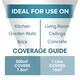 image 5 of Polar Masonry Paint Multi-Purpose Interior & Exterior Emulsion Paint Matt | Black | Black | 500 ml