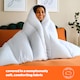image 5 of Silentnight Warm And Cosy Double Decker Duvet - 18 Tog | White | SuperKing