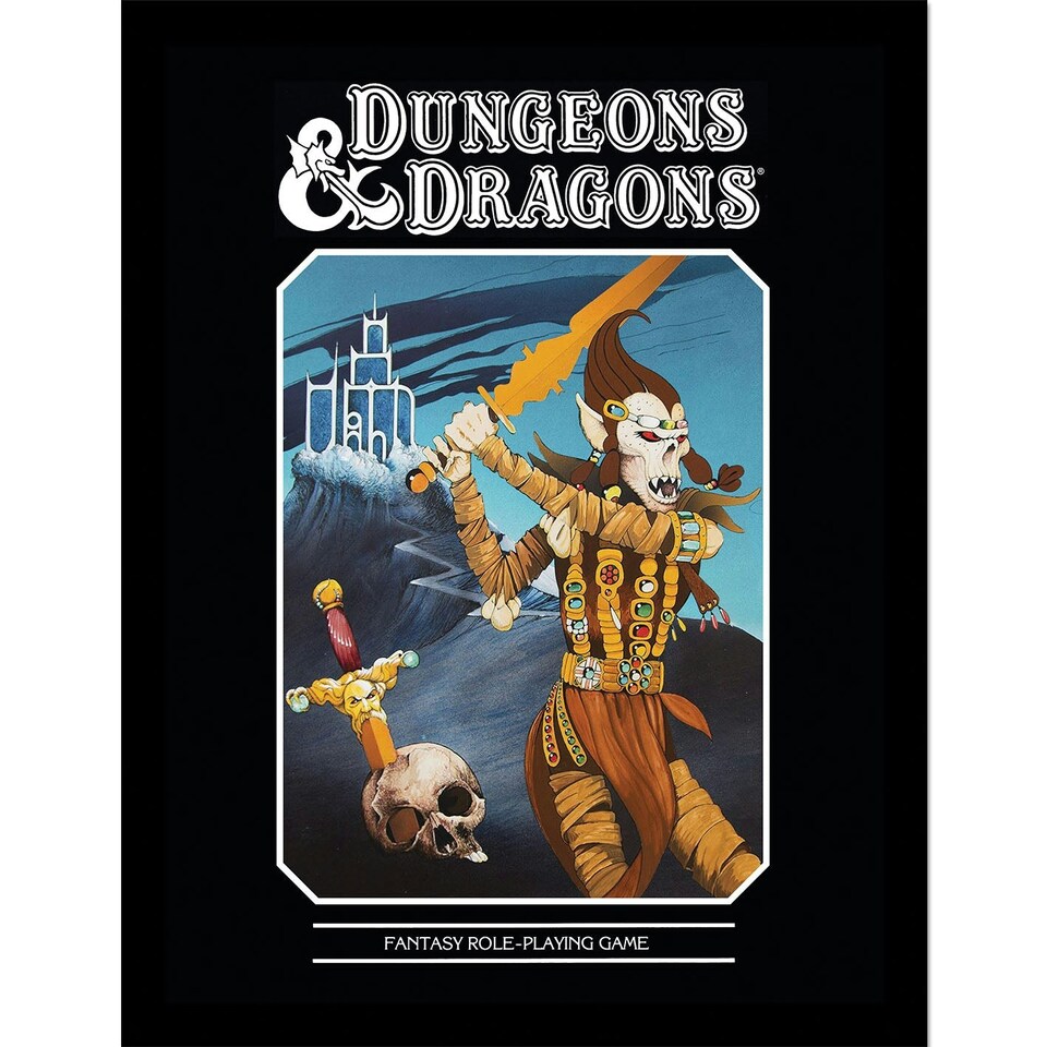 image 1 of Dungeons & Dragons (Fantasy Role-Playing Game) Framed 30x40cm Print