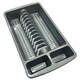 image 3 of 2 x High Grade Silver Dish Drainer Rack Utensil Holder Plate & Cutlery Drying Rack Silver