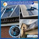 image 3 of IGAD Pole 6m (20ft) Extension Pole Kit with Water-fed Brush and Hose, with 5-Stage Telescoping Pole 5-20ft Pole