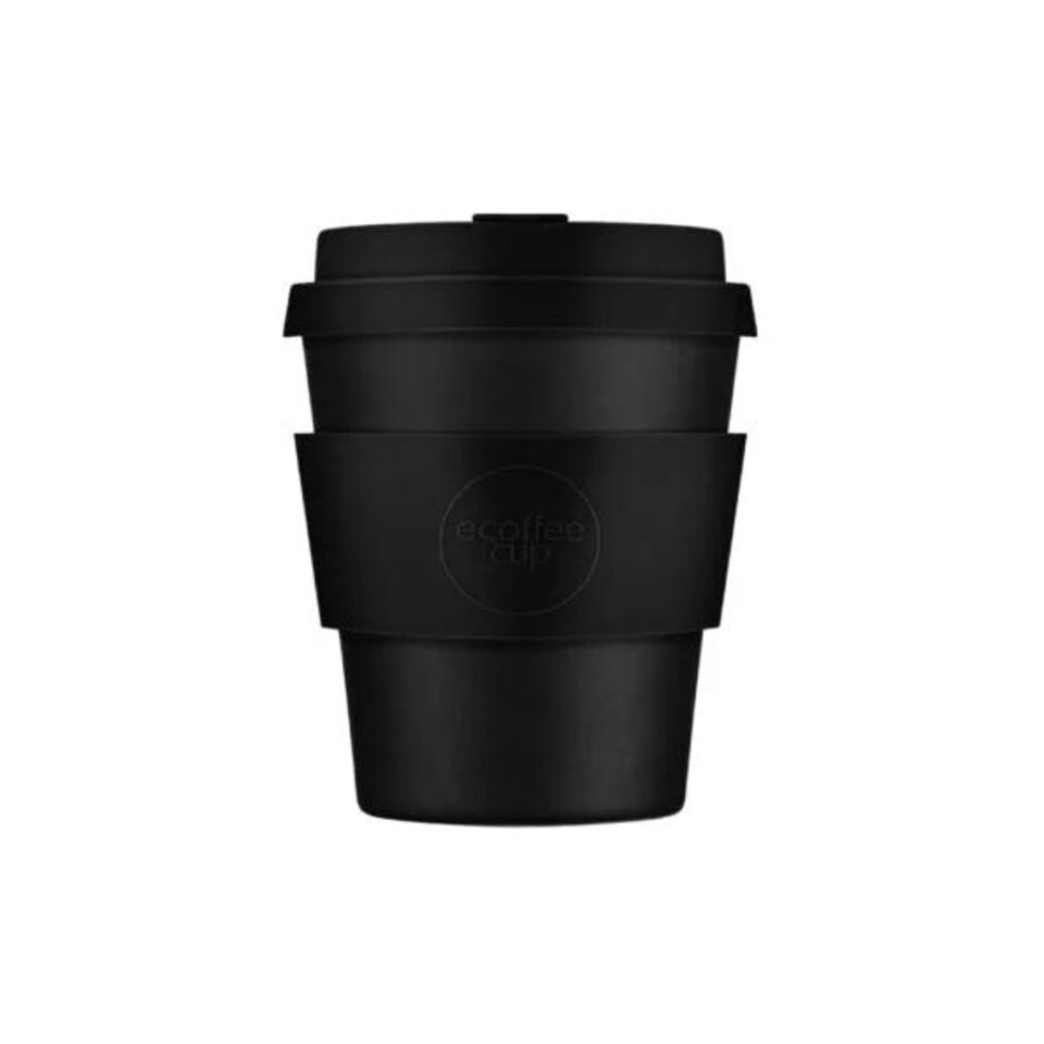 image 1 of Ecoffee Cup 8oz 240ml Reusable Eco-Friendly 100% Plant Based Coffee Cup with Silicone Lid & Sleeve - Melamine Free Travel Mug N/A | Kerr & Napier