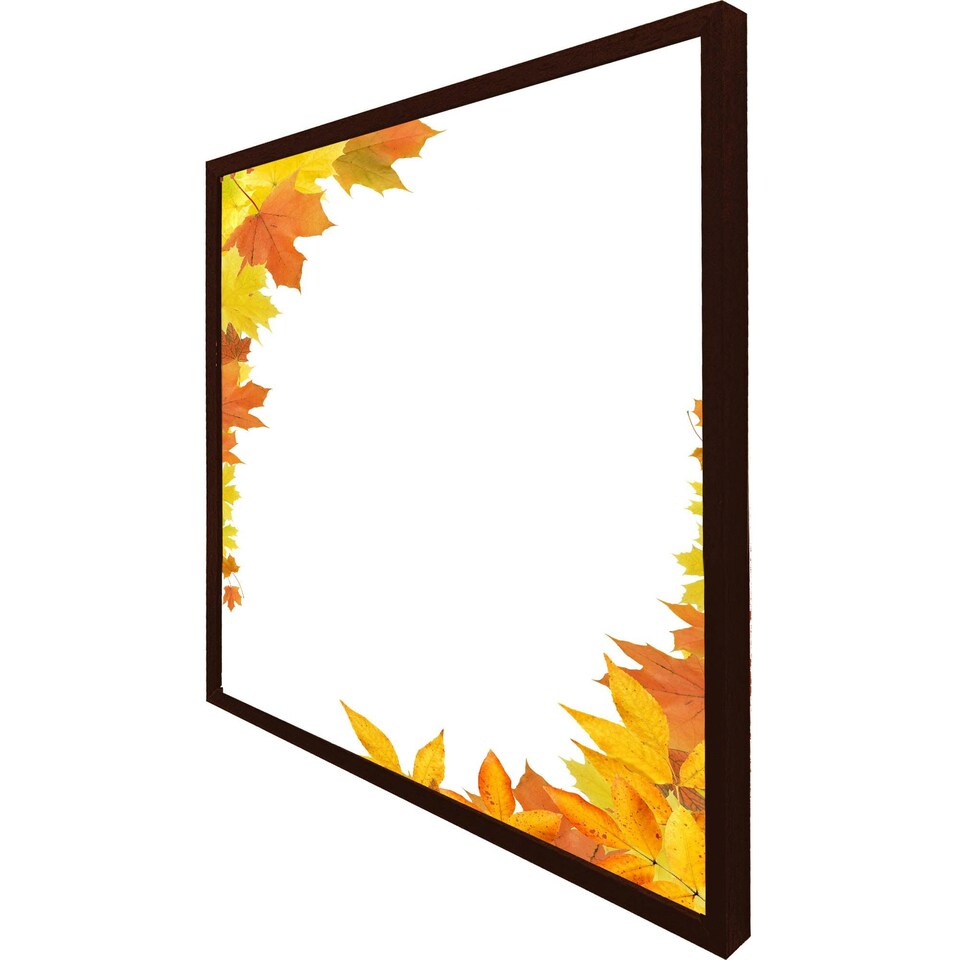 image 1 of Yellow autumn border (Picture Frame) Brown | XS