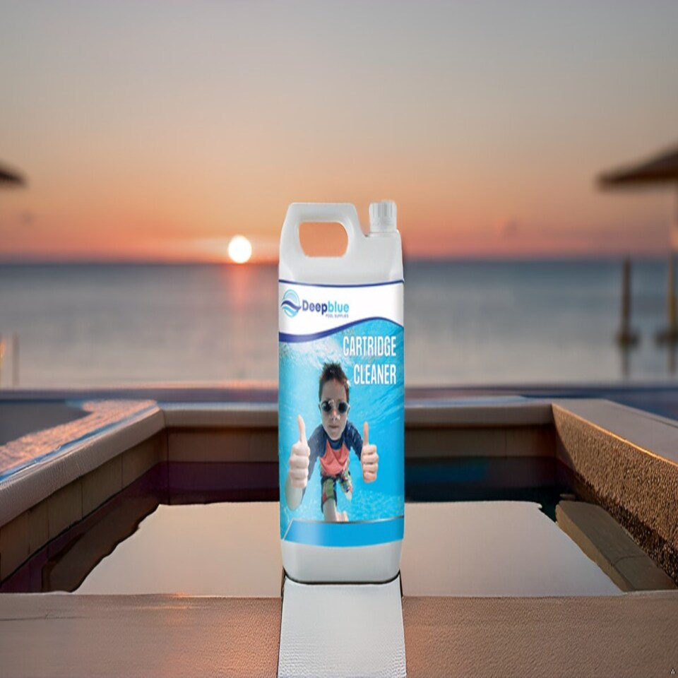 image 1 of Deep Blue Pro Hot tub Filter Cartridge Cleaner 20 Litres