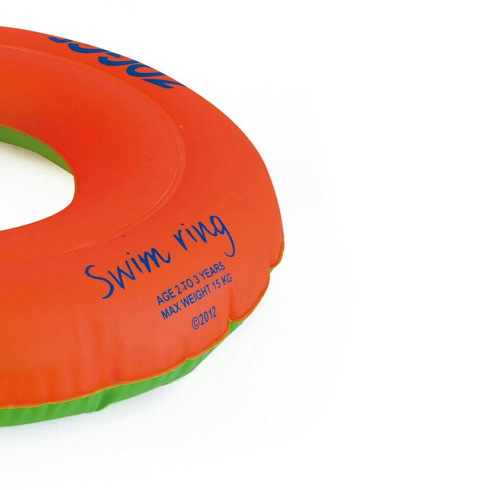 image 1 of Zoggs Childrens/Kids Swimming Inflatable - Orange/Green - 3-6 Years