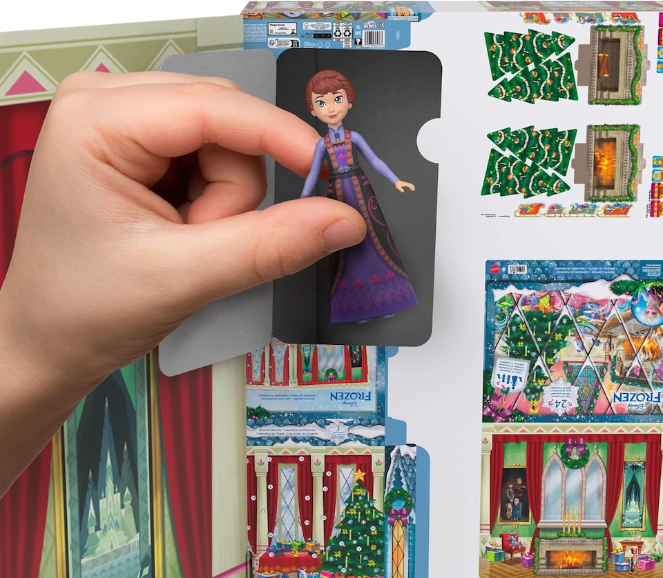 image 1 of Disney Frozen - Small Doll Advent Calendar