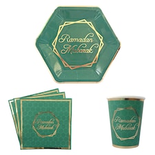 Ramadan Party Pack - Green & Gold