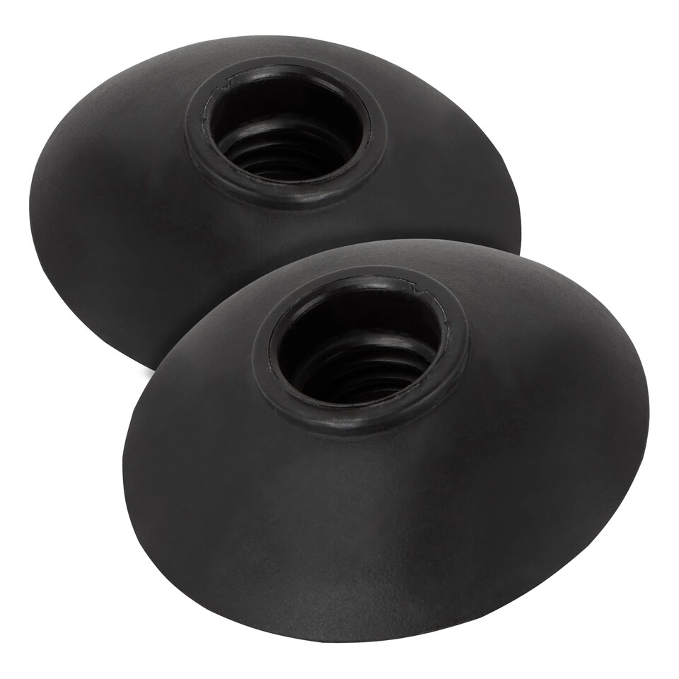 image 1 of 32mm Mud Basket Pair Trekking Pole SoftGround Hiking Walking Outdoor | Black | Black | One Size | 1