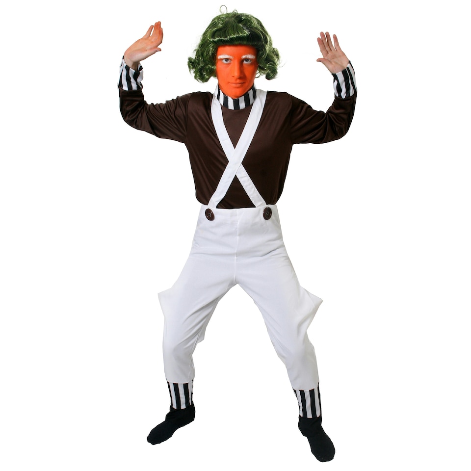 image 1 of Chocolate Factory Worker Costume Brown | M