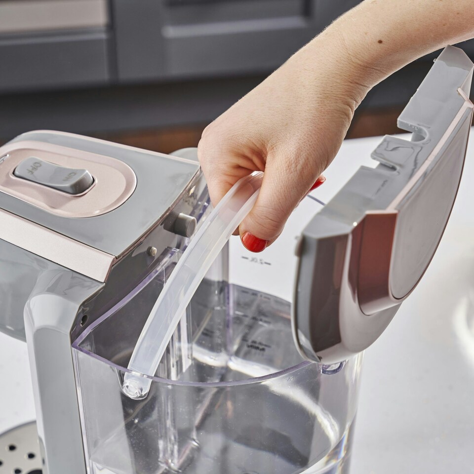 image 1 of Cooks Professional Hot Water Dispenser | 2600W | 2.5 Litre Capacity | One Touch Operation | Grey/Copper