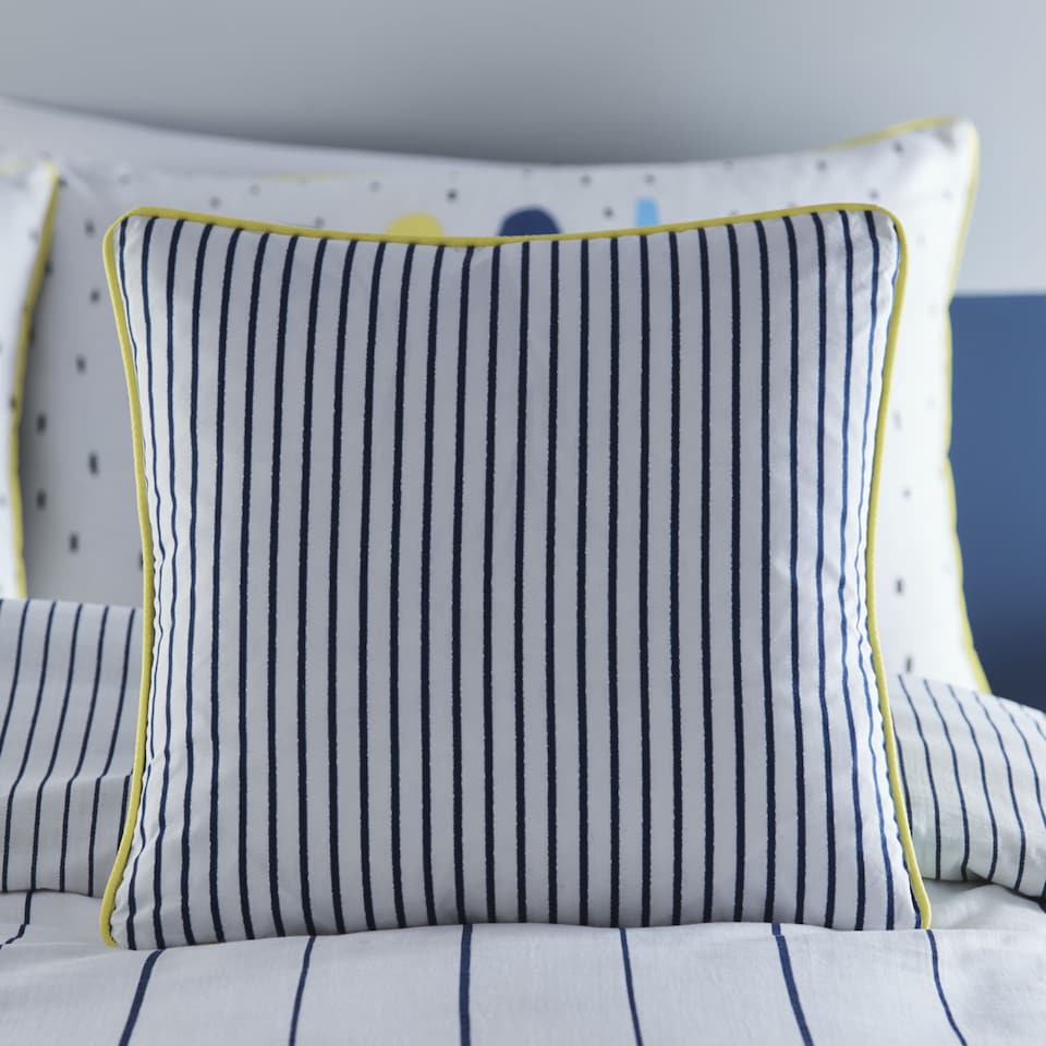 image 1 of Appletree Vibe Filled Cushion Navy