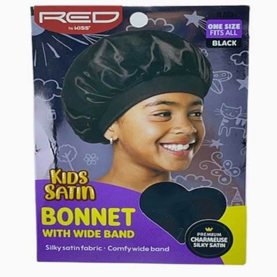 Red By Kiss  Kids Satin Bonnet HJ03