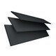 image 6 of 260cm Slate Smooth Finish Faux Wood Venetian Blinds with Strings  (130cm drop)